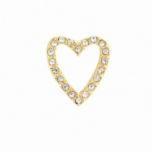 Talisman Reflexions Gold Crystal Heart